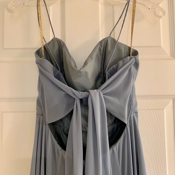 Jenny Yoo Kiara Dress in Mayan Blue - Picture 9 of 9